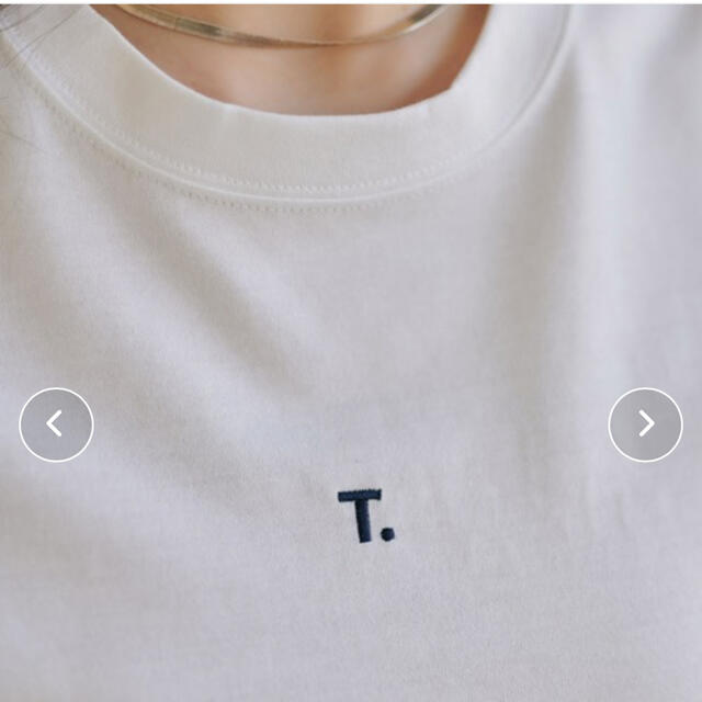 〜9/12期間限定値下げ‼️【TINA：JOJUN】T.刺繍Tシャツ