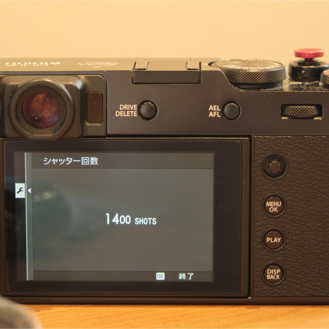 富士フイルム(フジフイルム)のX100V ブラック スマホ/家電/カメラのカメラ(コンパクトデジタルカメラ)の商品写真