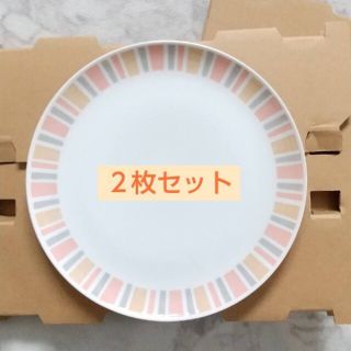 タチキチ(たち吉)の金麦 あいあい皿 ２枚セット(食器)