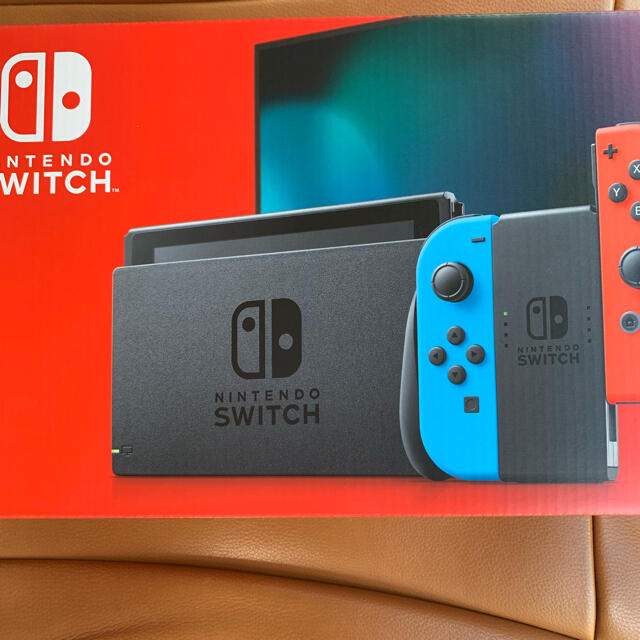 任天堂スイッチ　本体  新品  Nintendo Switch　６月６日購入　 エンタメ/ホビーのゲームソフト/ゲーム機本体(家庭用ゲーム機本体)の商品写真