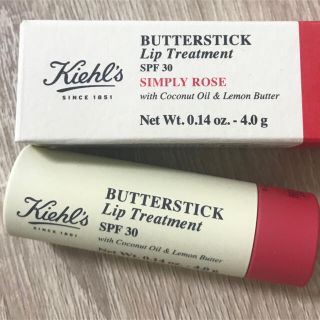 キールズ(Kiehl's)のキールズ　バタースティックリップ　トリートメント　ローズ4g(口紅)