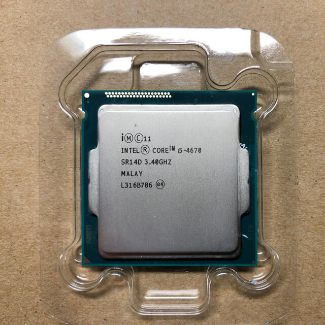 Intel core i5-4670 3.4GHz 6MB Cache