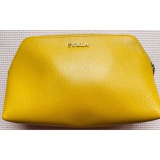 フルラ(Furla)のフルラ  ポーチ　イエロー(ポーチ)