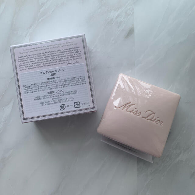 Dior(ディオール)のMiss Diorソープ コスメ/美容のボディケア(ボディソープ/石鹸)の商品写真