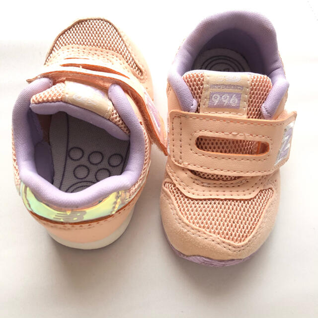 New Balance(ニューバランス)の美品♡ニューバランス996♡マーメイドピンク　12㎝ キッズ/ベビー/マタニティのベビー靴/シューズ(~14cm)(スニーカー)の商品写真