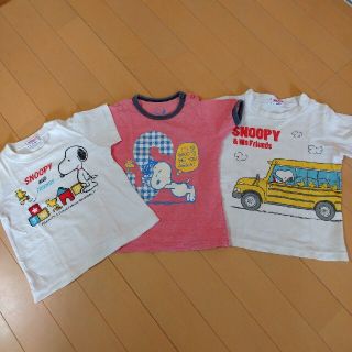 ファミリア(familiar)のfamiliar スヌーピー 半袖Tシャツ 80cm90cm(Ｔシャツ)