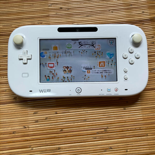 Wii U(ウィーユー)の任天堂 WiiU ゲームパッド エンタメ/ホビーのゲームソフト/ゲーム機本体(その他)の商品写真