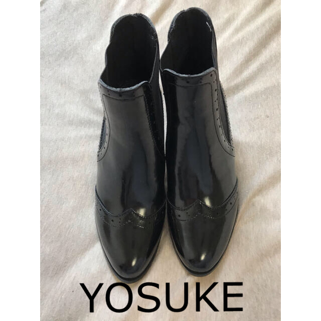 YOSUKE(ヨースケ)のブラック　23cm 合皮 レディースの靴/シューズ(ブーツ)の商品写真