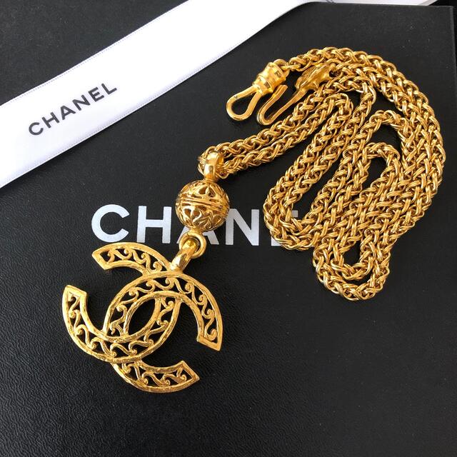 ブランドのギフト CHANEL - シャネル ヴィンテージ ネックレス ココ