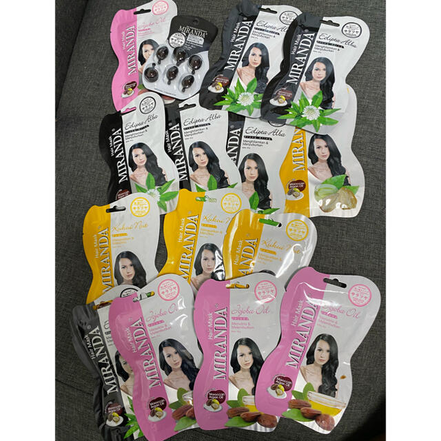 商品 Miranda 値下げしました ミランダ ヘアオイル ヘアマスク 10個