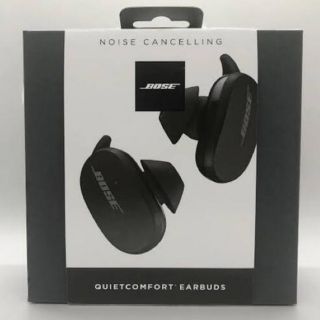 ボーズ(BOSE)の【月曜特価！】BOSE quietcomfort earbuds   イヤホン黒(ヘッドフォン/イヤフォン)