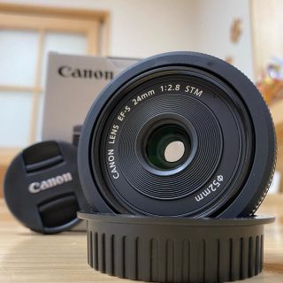 キヤノン(Canon)の(専用)Canon EFS24mm f/2.8 STM 単焦点レンズ(レンズ(単焦点))