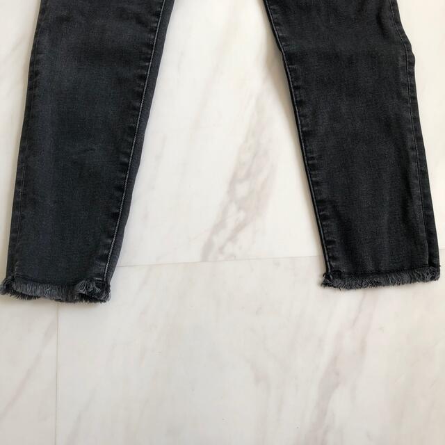 ZARA KIDS(ザラキッズ)のZARAブラックストレッチジーンズ＊140＊ キッズ/ベビー/マタニティのキッズ服女の子用(90cm~)(パンツ/スパッツ)の商品写真