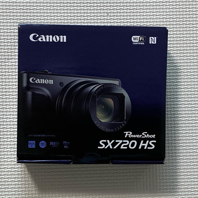 【新品未使用】【即購入OK)Canon PowerShot SX720 HS 黒カメラ