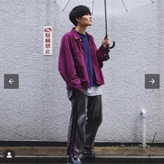 サンシー(SUNSEA)のURU 17aw トラックパンツ(スラックス)