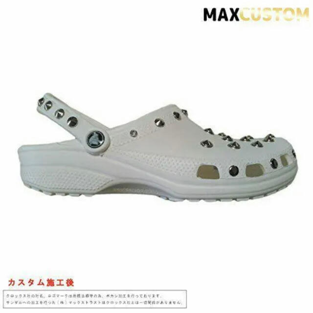 crocs(クロックス)のクロックス crocs ネオパンク カスタム クラシック 白 22～29cm メンズの靴/シューズ(サンダル)の商品写真