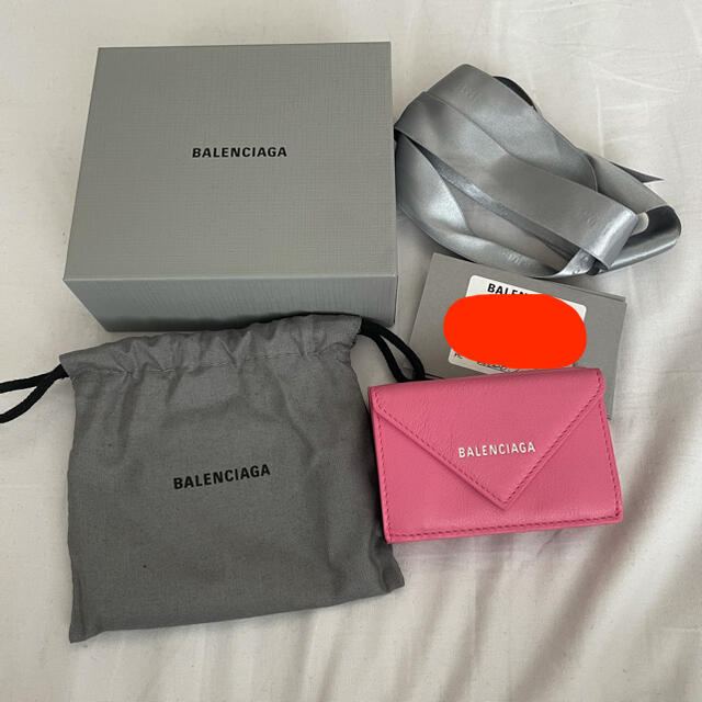 BALENCIAGA ペーパーミニウォレット