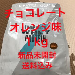 マイプロテイン(MYPROTEIN)のマイプロテイン　インパクトホエイプロテイン　チョコレートオレンジ 1㎏(プロテイン)