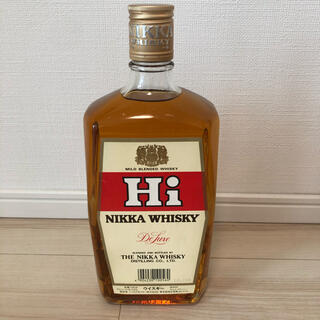 ニッカウイスキー(ニッカウヰスキー)の【かっ君4498様専用】古酒　Hi NIKKA ハイニッカ　デラックス　1440(ウイスキー)