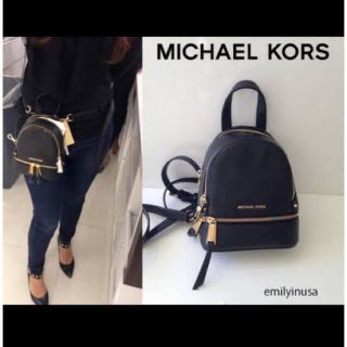 Michael Kors - MICHAEL KORS ミニバックパックの通販 by airi's shop ...