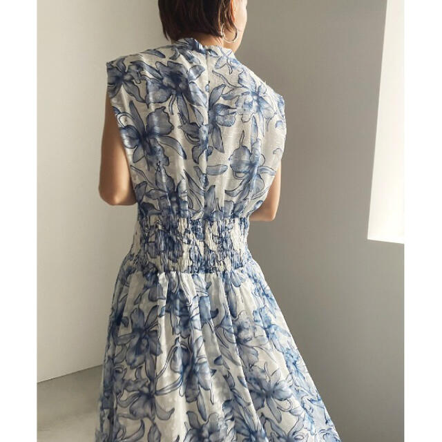 Ameri VINTAGE(アメリヴィンテージ)のADAM SLENDER DRESS レディースのワンピース(ロングワンピース/マキシワンピース)の商品写真