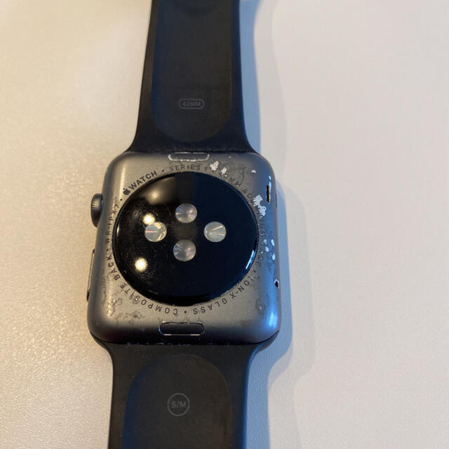Apple(アップル)のApple Watch 42mm スペースグレイ 美品 スマホ/家電/カメラのスマートフォン/携帯電話(その他)の商品写真