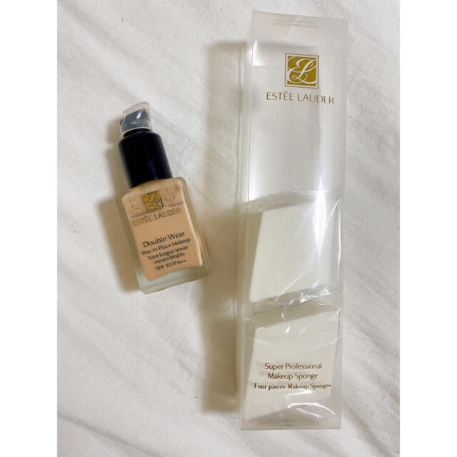 ESTEE LAUDER エスティローダー ファンデーション & スポンジ 1