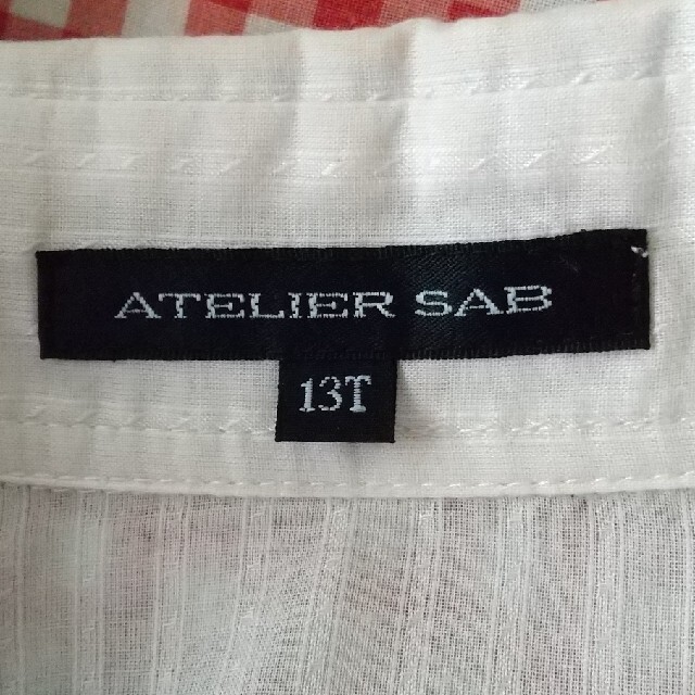 ATELIER SAB(アトリエサブ)のATELIER SAB.アトリエサブ 七分袖 ロングシャツ  13T レディースのトップス(シャツ/ブラウス(長袖/七分))の商品写真