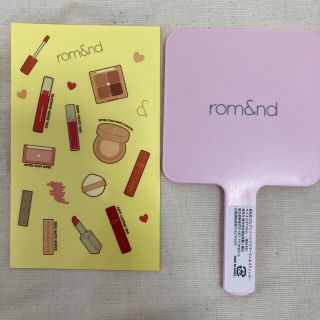 エチュードハウス(ETUDE HOUSE)の【ロムアンド】限定品ミラー新品(ミラー)