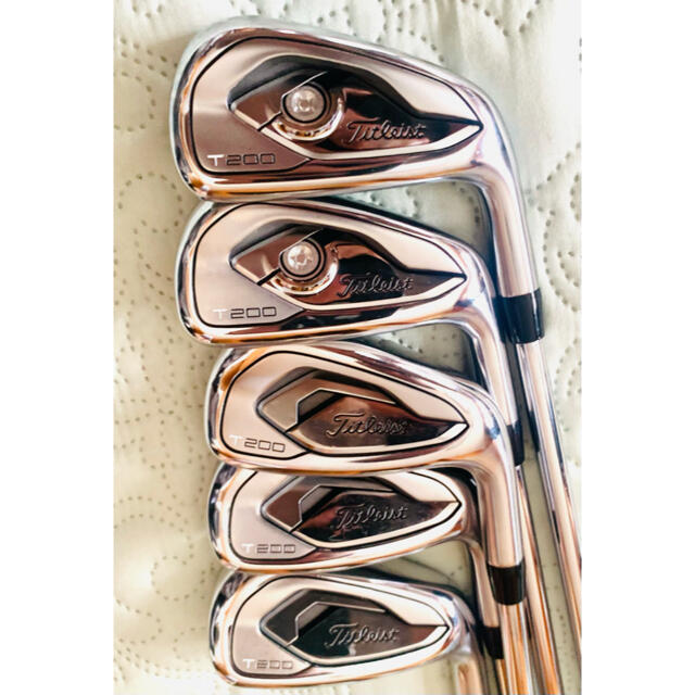 タイトリスト　titleist T200 アイアン　6番〜 P 5本セット