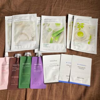 イニスフリー(Innisfree)の未開封！Innisfree シートマスク セラム スキン 試供品 美容セット(パック/フェイスマスク)