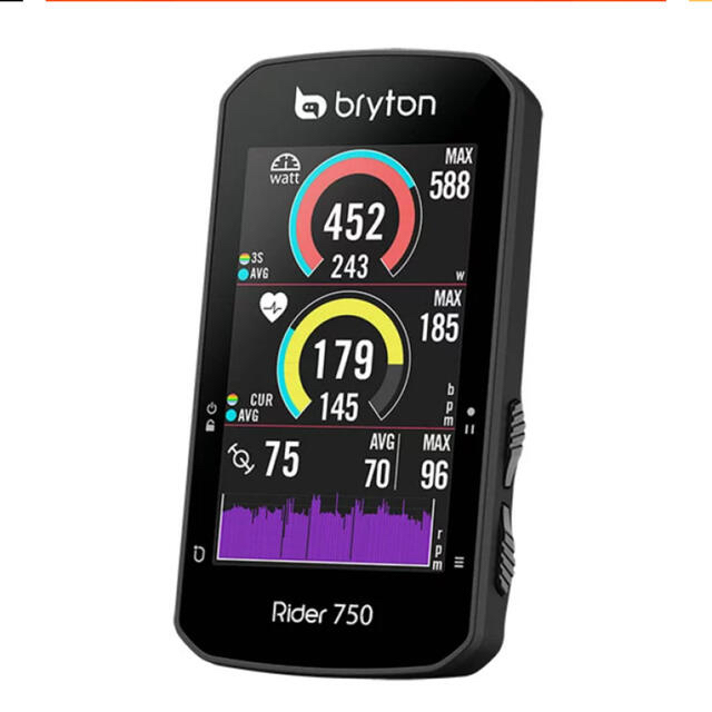 BRAITONE(ブライトン)のブライトンライダー　Bryton Rider 750T トリプルケイデンスセット スポーツ/アウトドアの自転車(パーツ)の商品写真