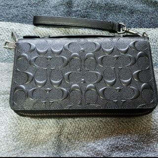 コーチ(COACH)のCOACHダブルジッパー長財布美品(長財布)