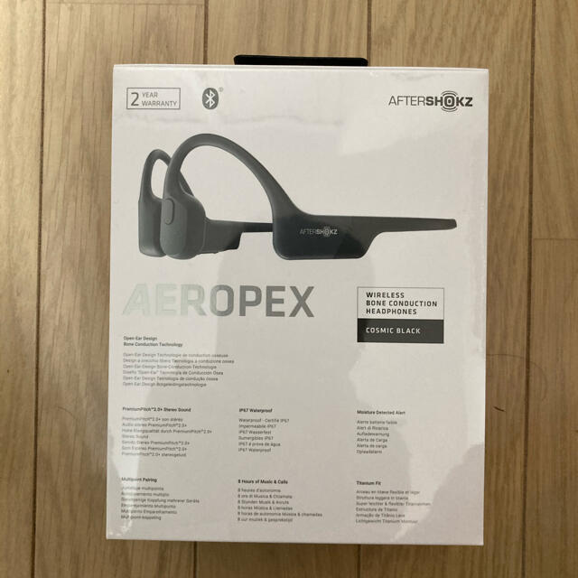 AFTERSHOKZ　アフターショックスＡｅｒｏｐｅｘ骨伝導ワイヤレスヘッドホン