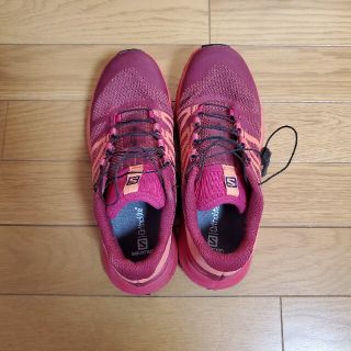 サロモン(SALOMON)のsalomonトレイルシューズ23.5cm(シューズ)