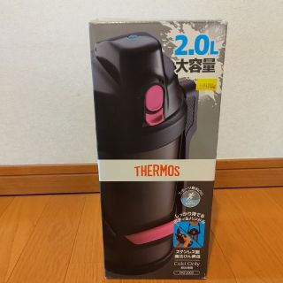 サーモス(THERMOS)の【THERMOS】真空断熱スポーツジャグ2.0L（ブラックマゼンダ）(その他)