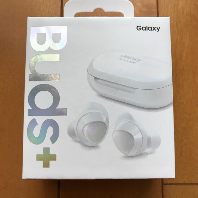 【ワイヤレスイヤフォン】Galaxy Buds +(White)