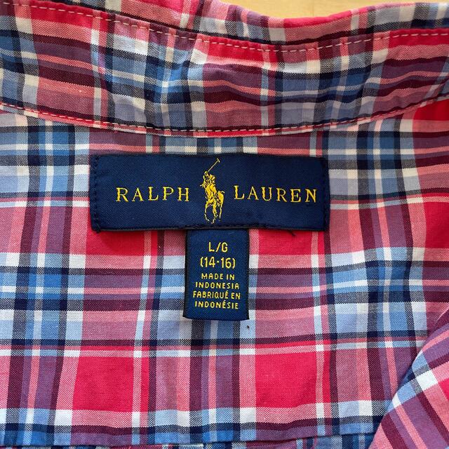 Ralph Lauren(ラルフローレン)のラルフローレンシャツ キッズ/ベビー/マタニティのキッズ服女の子用(90cm~)(ブラウス)の商品写真