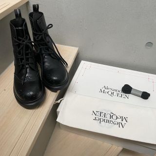 アレキサンダーマックイーン(Alexander McQueen)のalexander mcqueen レイズドソール ブーツ 25cm(スニーカー)