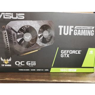 エイスース(ASUS)のASUS NVIDIA GeForce GTX 1660 SUPER(PC周辺機器)