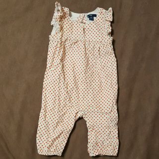 ベビーギャップ(babyGAP)のbaby GAPのドット柄ロンパース(ロンパース)