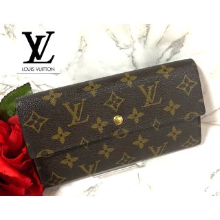 ルイヴィトン(LOUIS VUITTON)の正規品　美品　ルイヴィトン　長財布(財布)