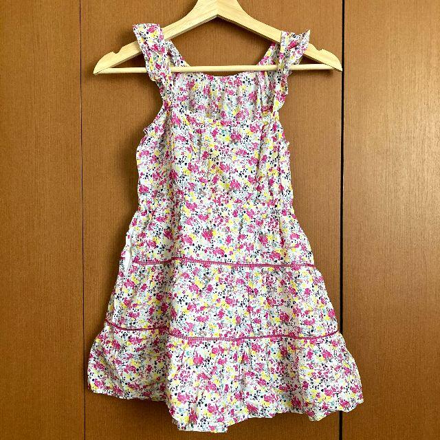 BeBe(ベベ)のBeBe 花柄　チェニック ワンピース 130cm べべ キッズ/ベビー/マタニティのキッズ服女の子用(90cm~)(ワンピース)の商品写真