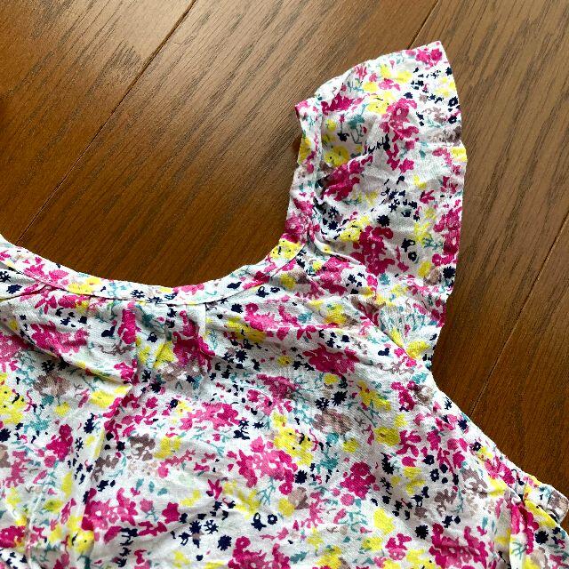 BeBe(ベベ)のBeBe 花柄　チェニック ワンピース 130cm べべ キッズ/ベビー/マタニティのキッズ服女の子用(90cm~)(ワンピース)の商品写真