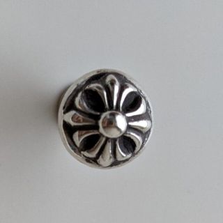 クロムハーツ(Chrome Hearts)のクロムハーツ　クロスボールスタッドピアス(ピアス(片耳用))