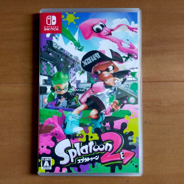 スプラトゥーン2 Switch　中古 エンタメ/ホビーのゲームソフト/ゲーム機本体(家庭用ゲームソフト)の商品写真