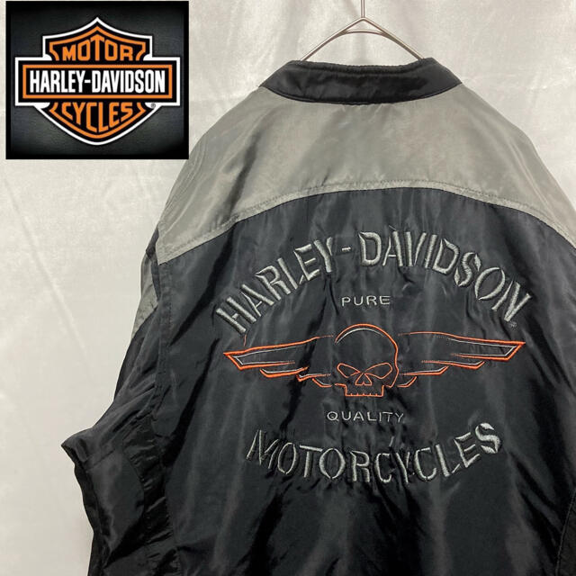 Harley-Davidson ハーレー　ウールジャケット　スエード　sサイズ