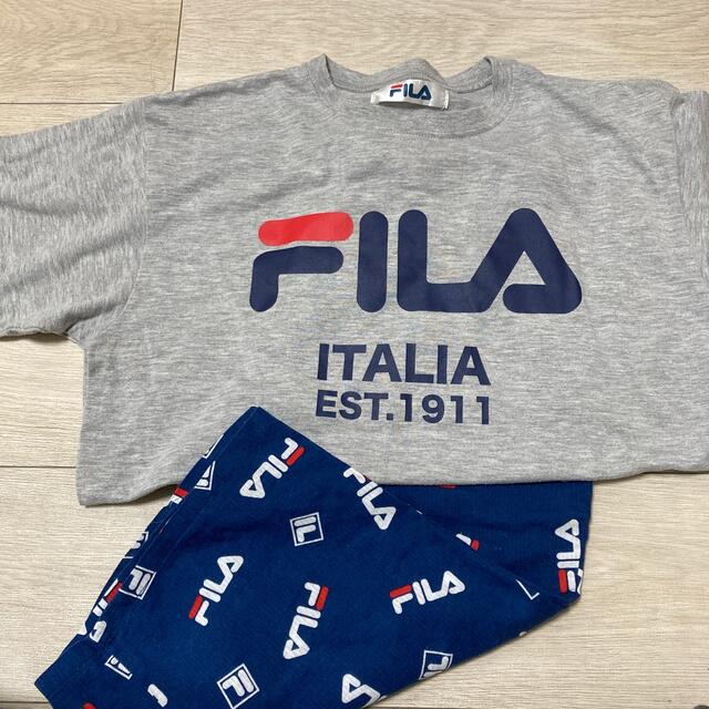 FILA(フィラ)のFILAルームウェア上下セット160 キッズ/ベビー/マタニティのキッズ服男の子用(90cm~)(その他)の商品写真