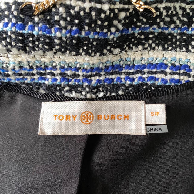 Tory Burch(トリーバーチ)のトリーバーチ　ツイードコート レディースのジャケット/アウター(ロングコート)の商品写真