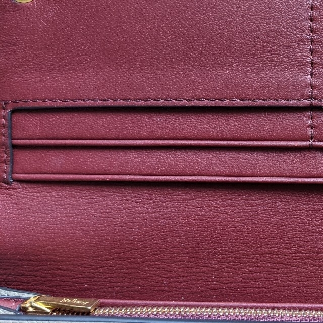 Mulberry(マルベリー)の最終値下げ　マルベリー　長財布　ソリッドグレー レディースのファッション小物(財布)の商品写真